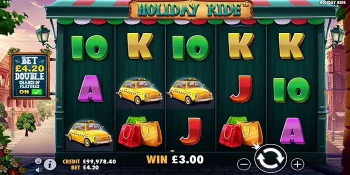 Tema-Dari-Game-Slot-Holiday-Ride